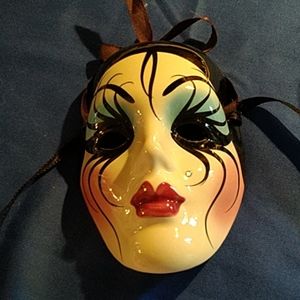 Vintage Mardi Gras Mask